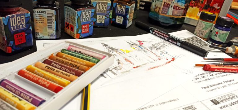 Warsztaty plastyczne - Księgi dobrych myśli